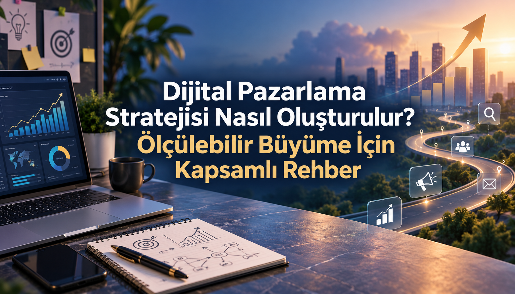 Dijital Pazarlama Stratejisi Nasıl Oluşturulur? Ölçülebilir Büyüme İçin Kapsamlı Rehber
