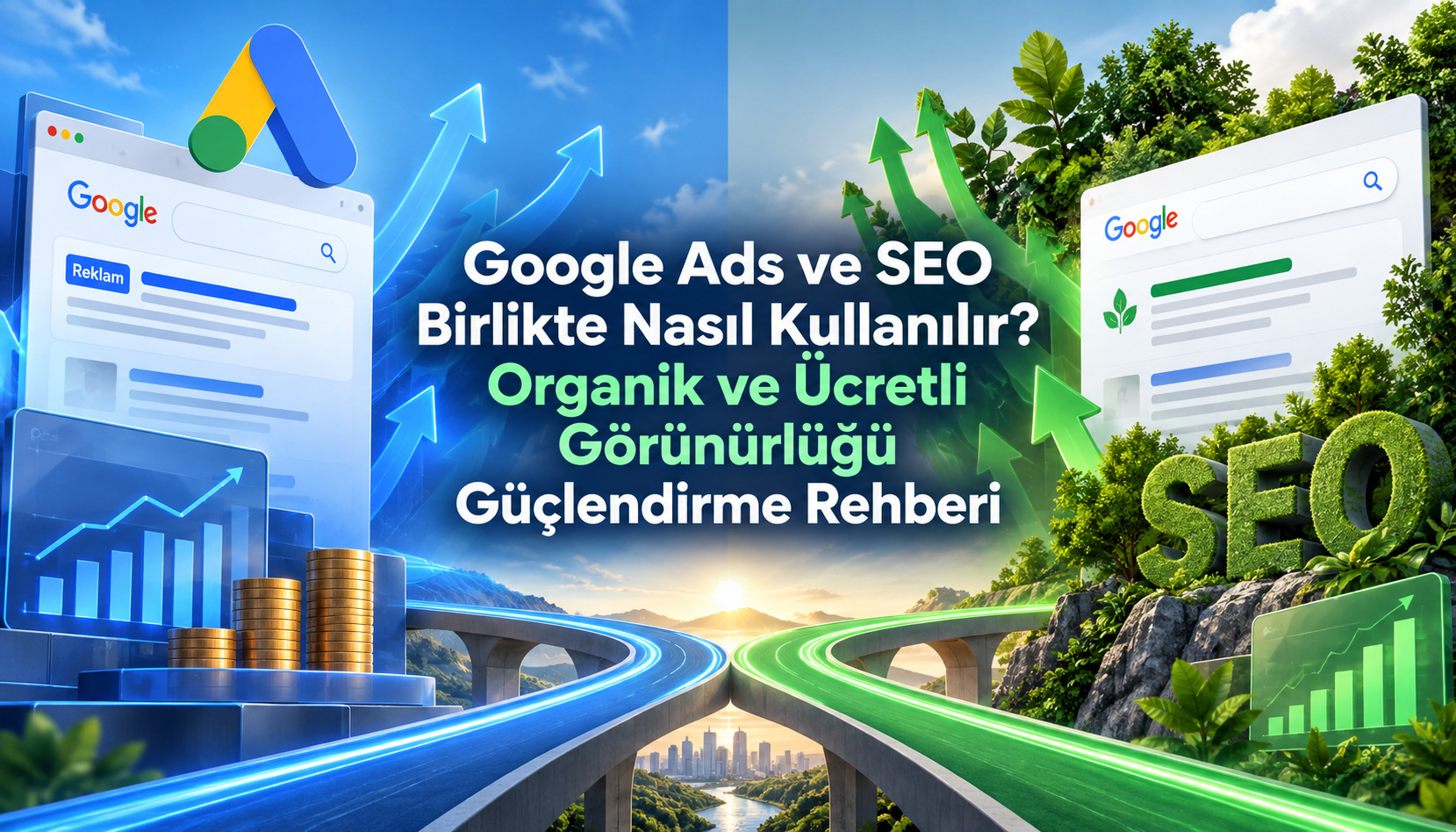 Google Ads ve SEO Birlikte Nasıl Kullanılır? Organik ve Ücretli Görünürlüğü Güçlendirme Rehberi